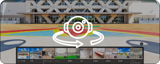 360°ビューカメラで見る