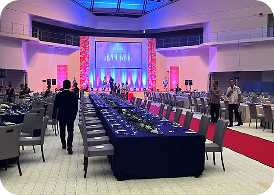 表彰式と懇親会